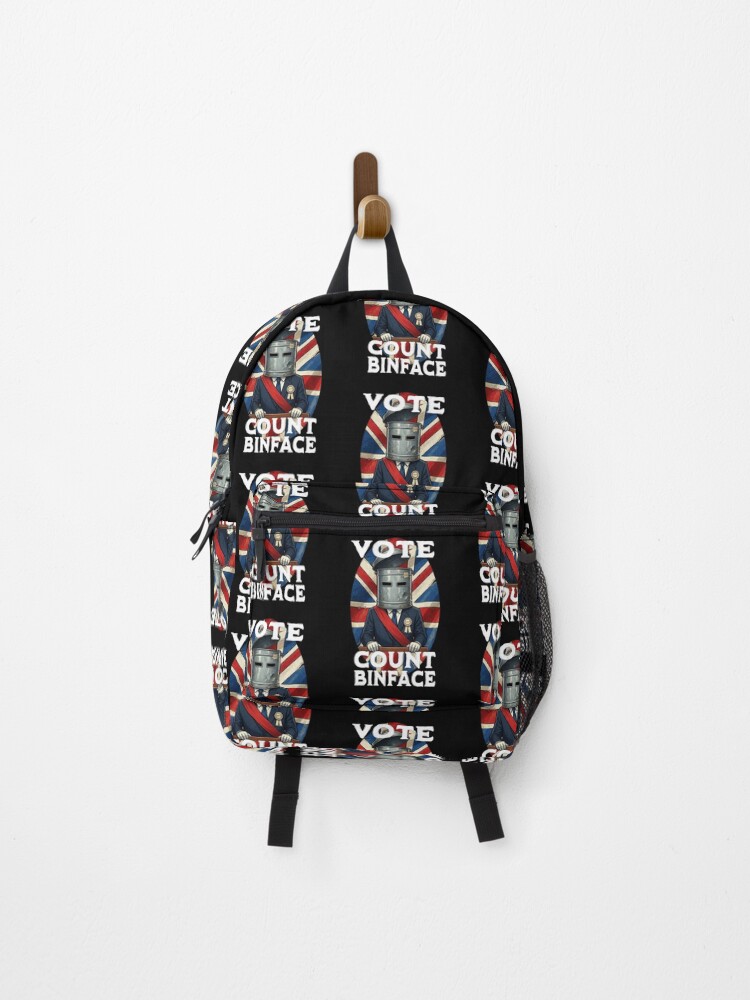 Thumbnail 1 of 3, Backpack, Vote Count Binface designed and sold by TheEndDesign.