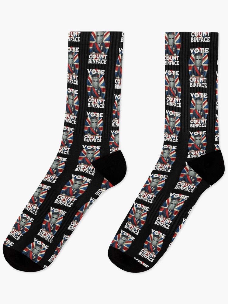 Thumbnail 1 of 5, Socks, Vote Count Binface designed and sold by TheEndDesign.