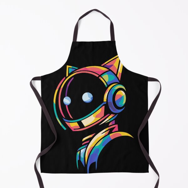 Item preview, Feline Astronaut Pop Art designed and sold by aheadpopart.