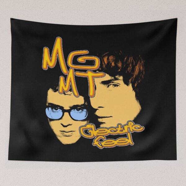 Item preview, Two Face With Yellow Typography Psychedelic Pop designed and sold by MosiqueUnique.