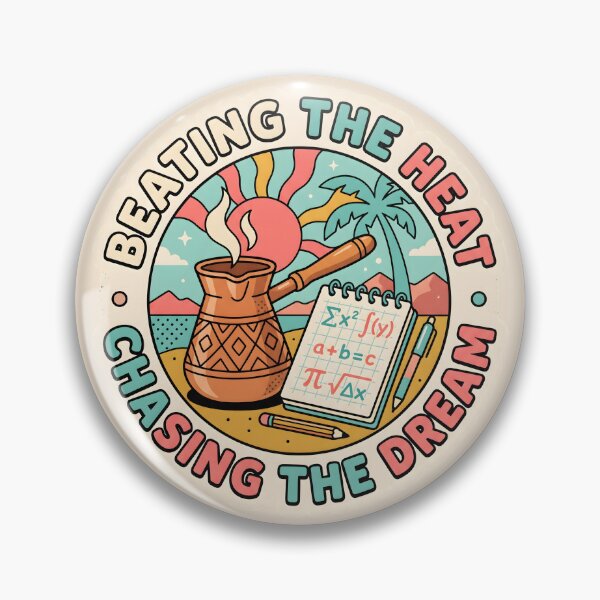 Item preview, Beating The Heat Chasing The Dream Coffee Math designed and sold by SplashTastic.