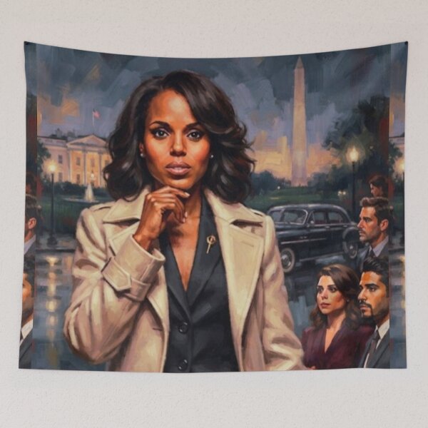 Item preview, Scandal Fix Whats Broken Fine Art Tribute designed and sold by Art's Diner.
