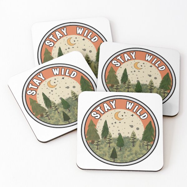 Item preview, Stay Wild Vintage Forest Adventure designed and sold by S.k.Singh.