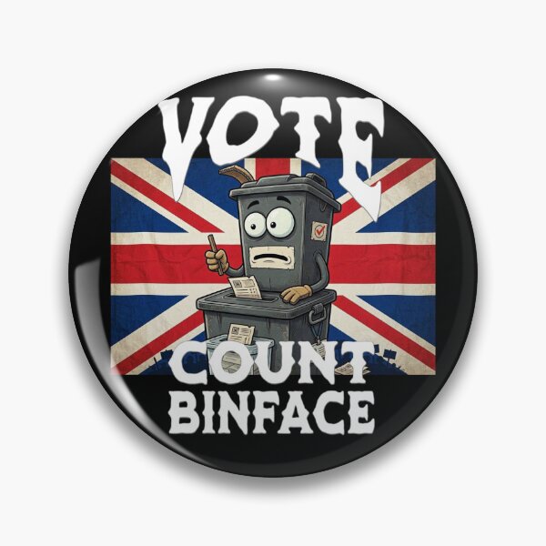 Item preview, Vote Binface  designed and sold by TheEndDesign.