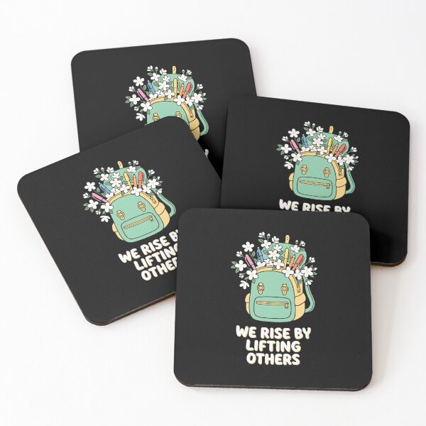 Item preview, We Rise By Lifting Others Floral Backpack designed and sold by SplashTastic.