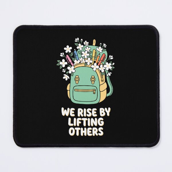 Item preview, We Rise By Lifting Others Floral Backpack designed and sold by SplashTastic.