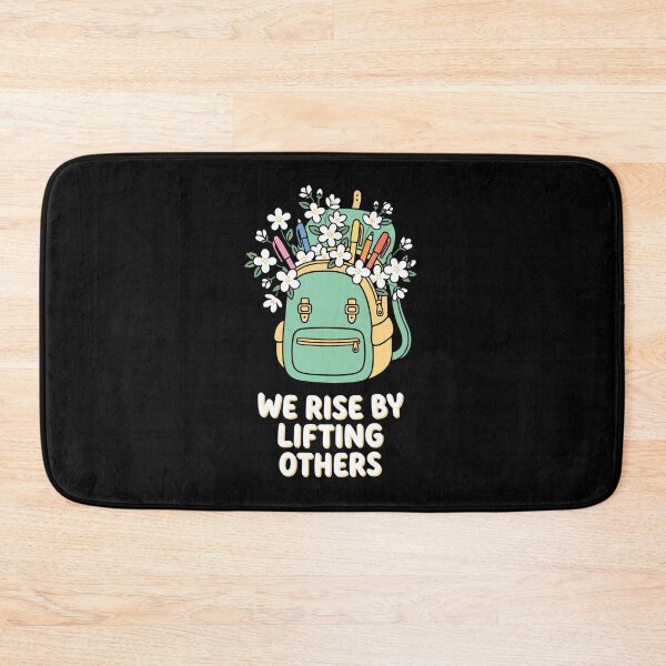 Item preview, We Rise By Lifting Others Floral Backpack designed and sold by SplashTastic.