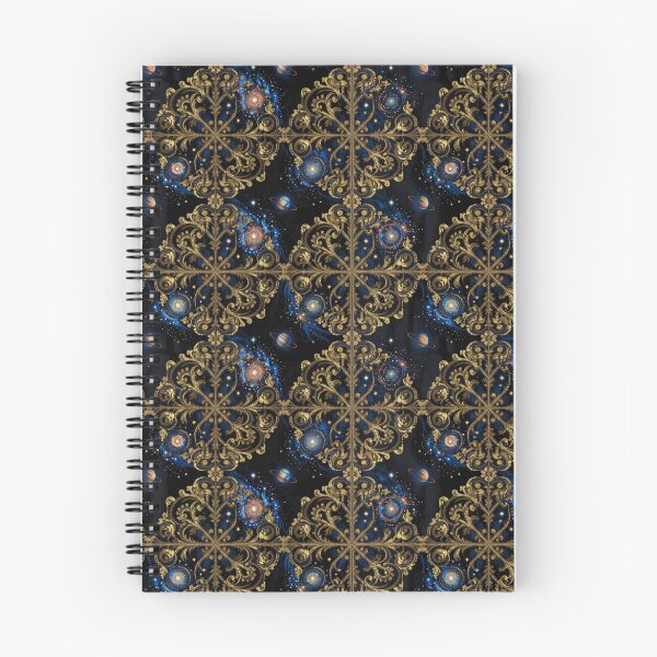 Item preview, Imperial Nebula Brocade Seamless Pattern designed and sold by GalacticLabs.