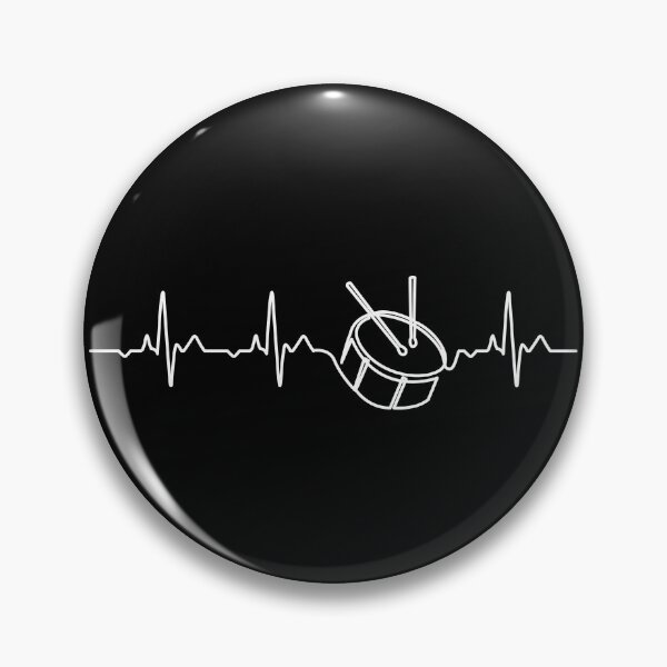 Aperçu de l'œuvre Battements de cœur percussifs - Cadeau pour percussionniste créée et vendue par clickbongski.