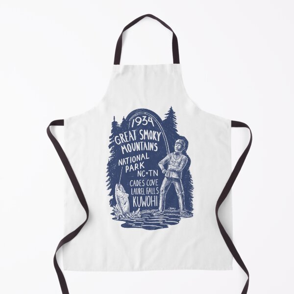Item preview, Great Smoky Mountains National Park Fisherman designed and sold by John Morris Illustration.