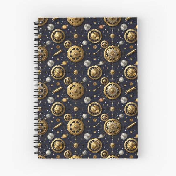 Item preview, Celestial Clockwork Seamless Pattern designed and sold by GalacticLabs.