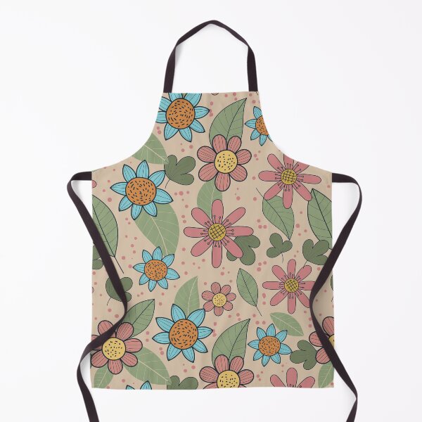 Item preview, Cute Ditsy Flowers Pastel Earthy Tones designed and sold by IvanaIka.