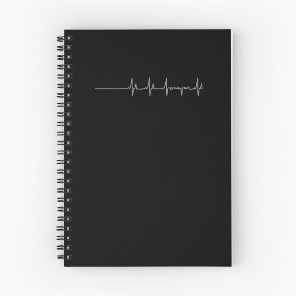 Item preview, EKG Forever Script Red Heartbeat Love designed and sold by SoyLamderma.