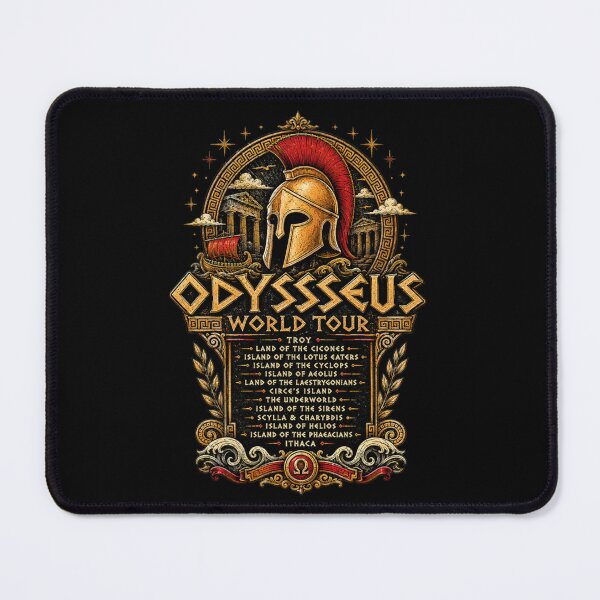 Item preview, Odysseus World Tour Ancient Greek Mythology Odyssey designed and sold by MaskedTarget.