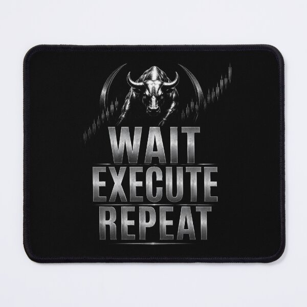 Item preview, Wait Execute Repeat Trading Motivation T-Shirt designed and sold by PipForgeStudio .