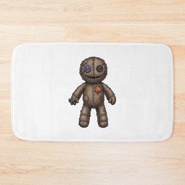 Item preview, Voodoo Doll with Flaming Heart Art designed and sold by Nadiename.