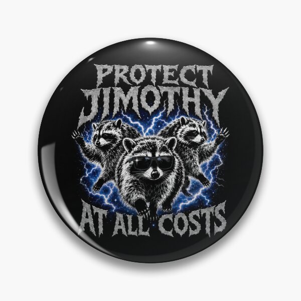 Item preview, Protect JIMOTHY AT All Costs Viral Raccoon Bootleg Graphic designed and sold by ivotee.