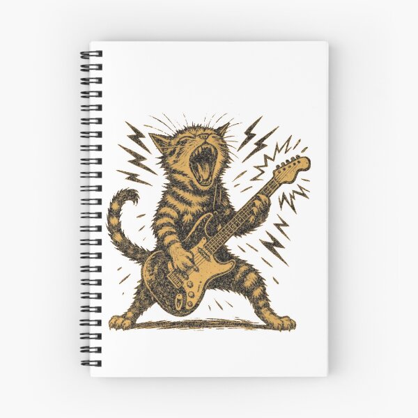 Item preview, Rock and Roll Cat designed and sold by Gbriel3.