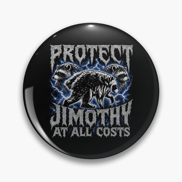 Item preview, Protect JIMOTHY AT All Costs Viral Raccoon Bootleg Graphic designed and sold by ivotee.