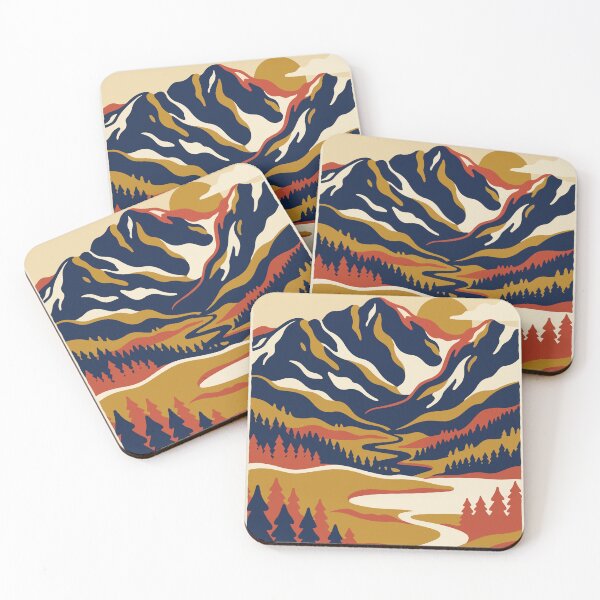 Item preview, Rocky Mountain National Park USA Travel Vintage designed and sold by RareDeerArt.