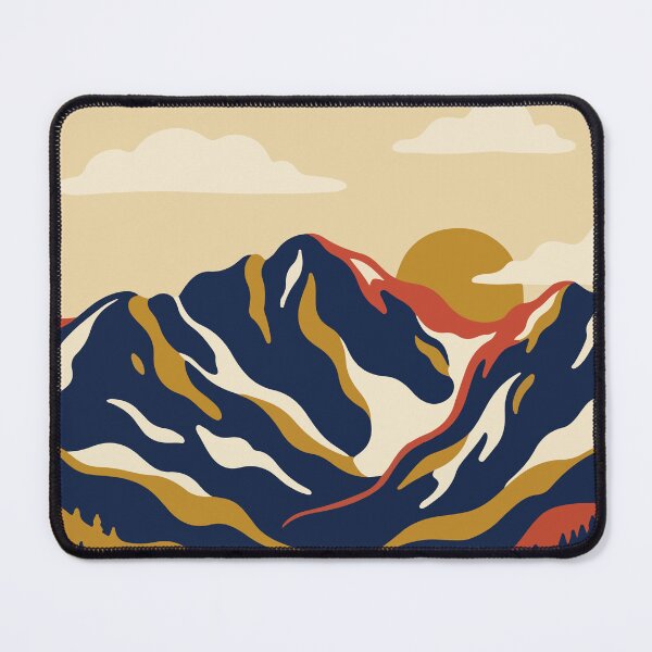 Item preview, Rocky Mountain National Park USA Travel Vintage designed and sold by RareDeerArt.