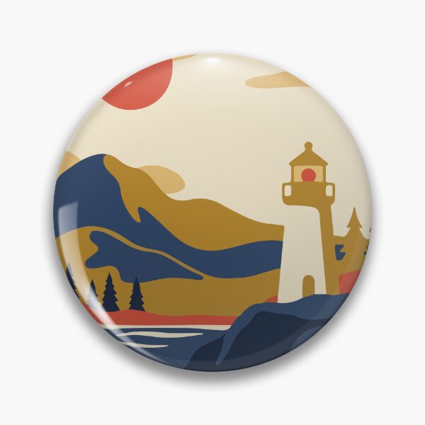 Item preview, Acadia National Park USA Travel Vintage designed and sold by RareDeerArt.