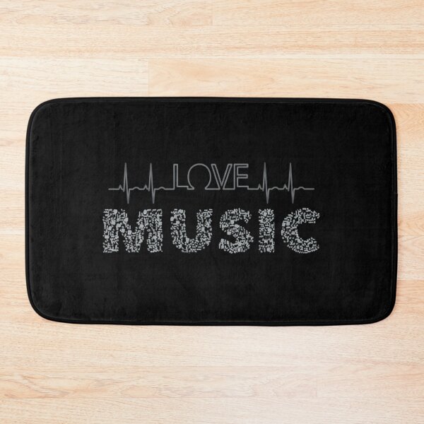 Item preview, Love Music Heartbeat Sound Notes Graphic designed and sold by SoyLamderma.