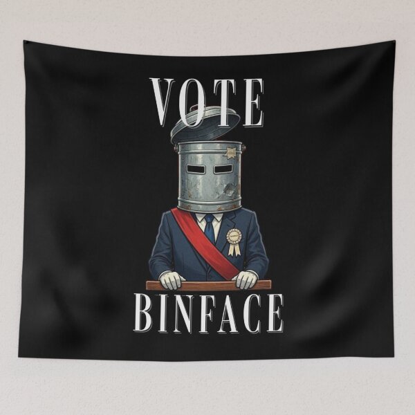 Item preview, Vote Binface  designed and sold by TheEndDesign.