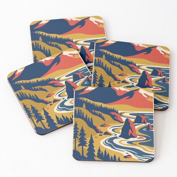 Item preview, Olympic National Park USA Travel Vintage designed and sold by RareDeerArt.
