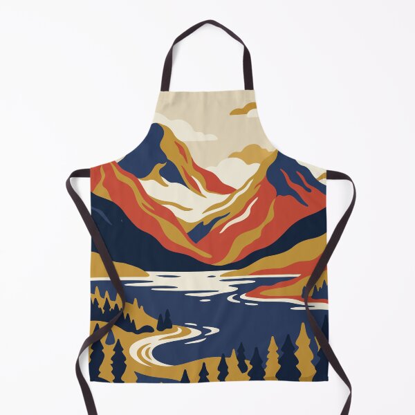 Item preview, Glacier National Park USA Travel Vintage designed and sold by RareDeerArt.