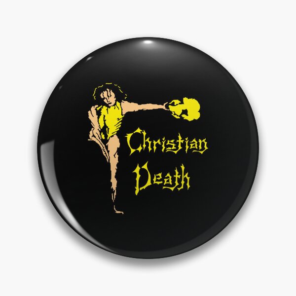 Item preview, Yellow Typography Deathrock designed and sold by nerdyygraphic.