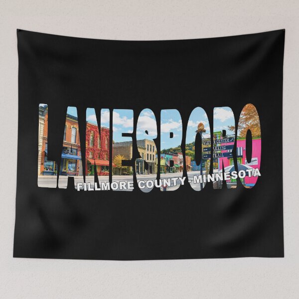 Item preview, LANESBORO Fillmore County Minnesota - USA Quaint Street Shops designed and sold by Adam Gormley.