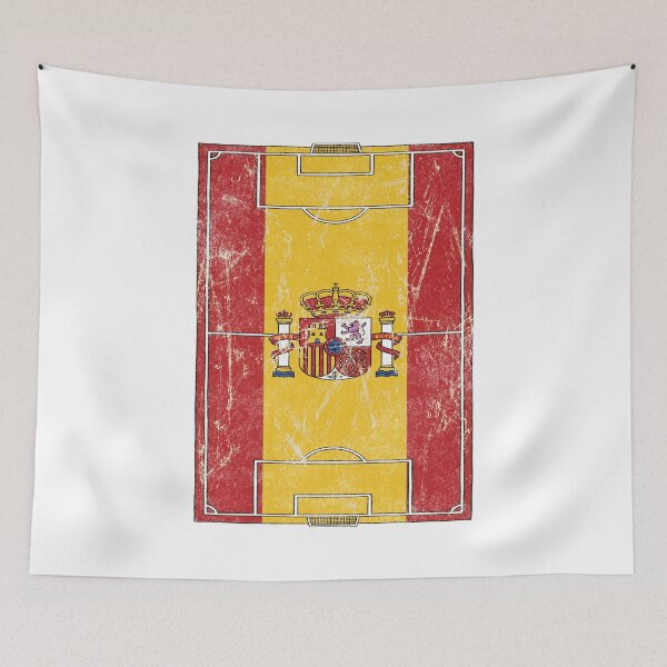 Item preview, Spain Soccer Field Flag. Vintage. designed and sold by EunsooLee.