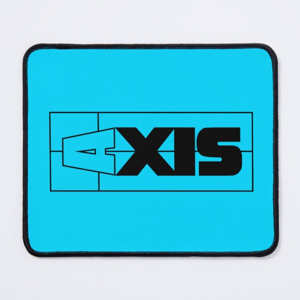 Item preview, Neon Blue Axis Boats Modern Logo designed and sold by ChristinasMess.