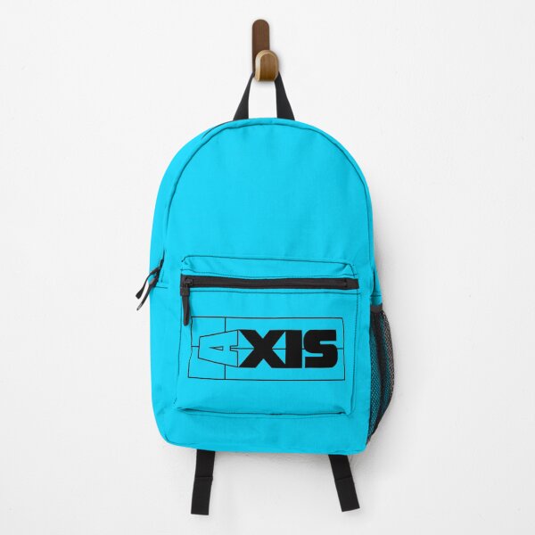 Item preview, Neon Blue Axis Boats Modern Logo designed and sold by ChristinasMess.