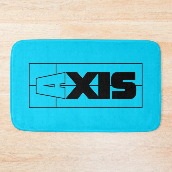 Item preview, Neon Blue Axis Boats Modern Logo  designed and sold by ChristinasMess.