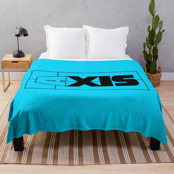 Item preview, Neon Blue Axis Boats Modern Logo designed and sold by ChristinasMess.