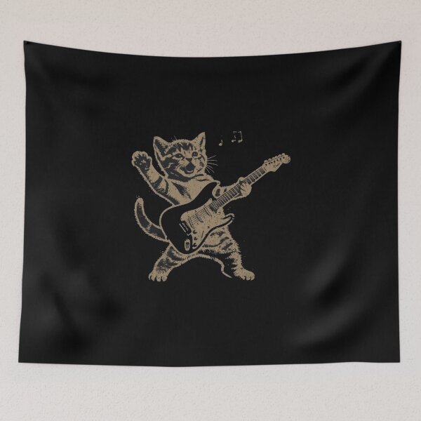 Item preview, Rock and Roll Cat designed and sold by Gbriel3.