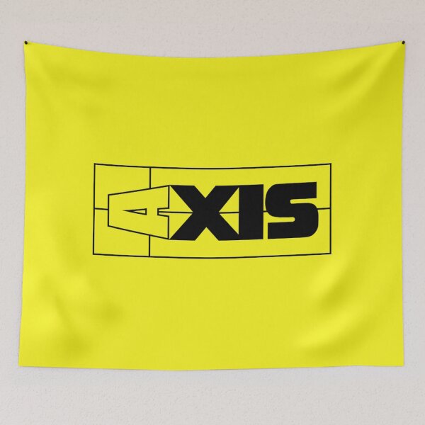 Item preview, Neon Yellow Axis Boats Modern Logo  designed and sold by ChristinasMess.