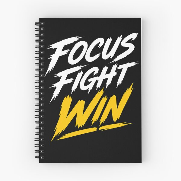 Item preview, Focus Fight Win Bold Motivation Typography designed and sold by Pixelarry.