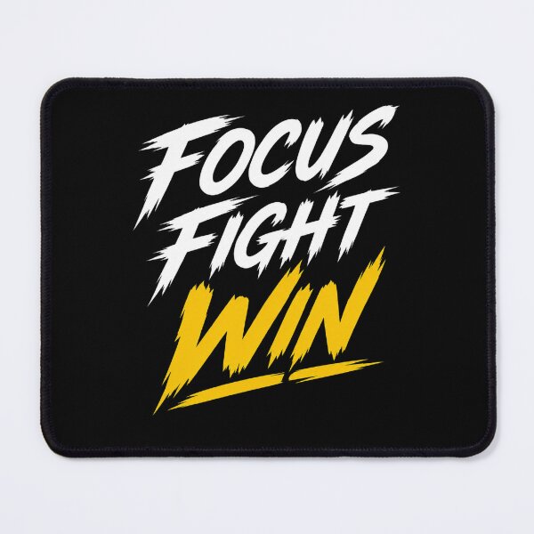 Item preview, Focus Fight Win Bold Motivation Typography designed and sold by Pixelarry.