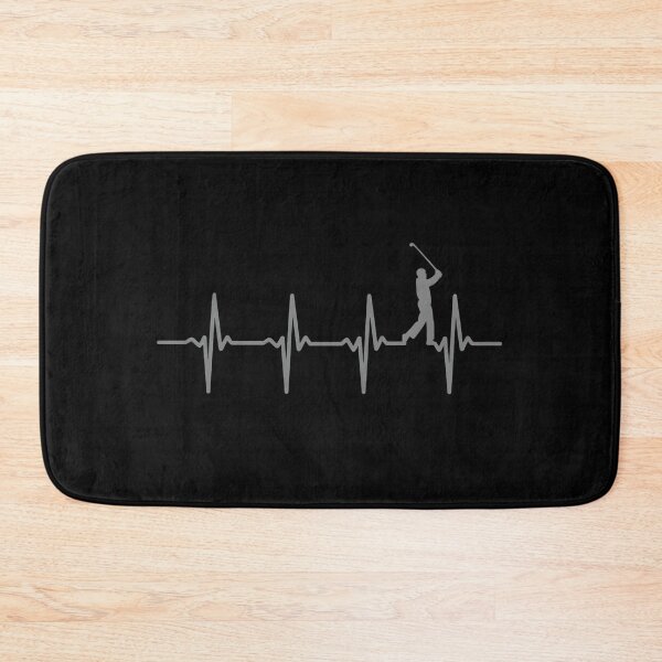 Item preview, Golf Heartbeat EKG Pulse Golf Swing Silhouette designed and sold by SoyLamderma.