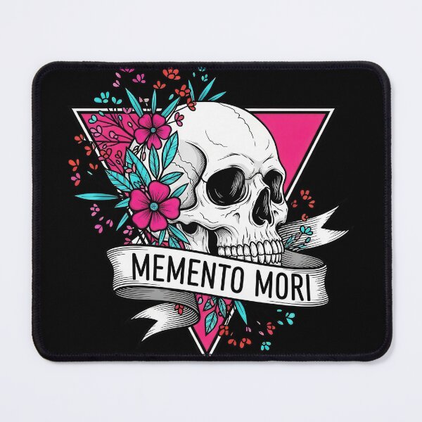 Item preview, Memento Mori Skull Flowers and Dead Leaves designed and sold by nuel-art.