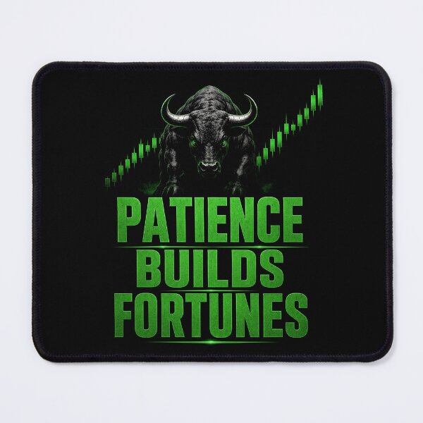 Item preview, Patience Builds Fortunes Forex Trading Motivation T-Shirt designed and sold by PipForgeStudio .