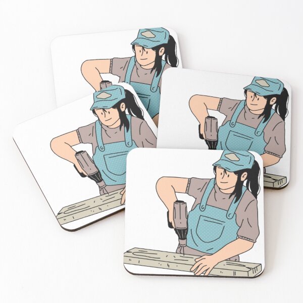 Item preview, Woodworking Woman: Labor Day Edition designed and sold by ellinnur.