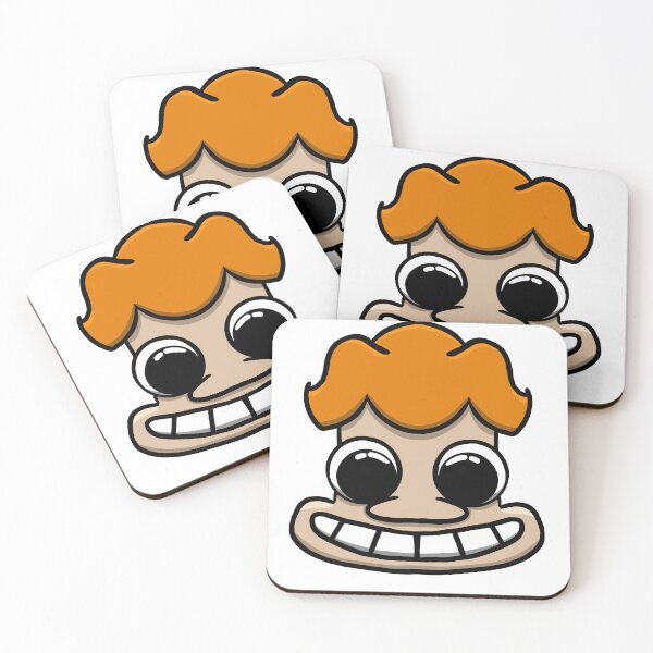 Item preview, Funny Troll Face Orange Hair – Meme Sticker Art designed and sold by davidmalec.