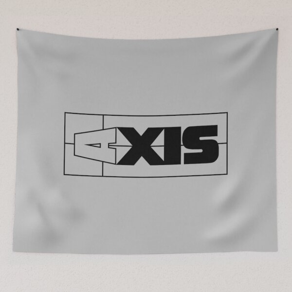 Item preview, Silver Grey Gray Axis Boats Modern Logo  designed and sold by ChristinasMess.