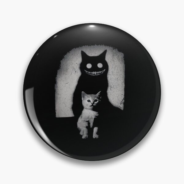 Item preview, Creepy Cat Shadow  Vintage Halloween Gothic  designed and sold by Gbriel3.