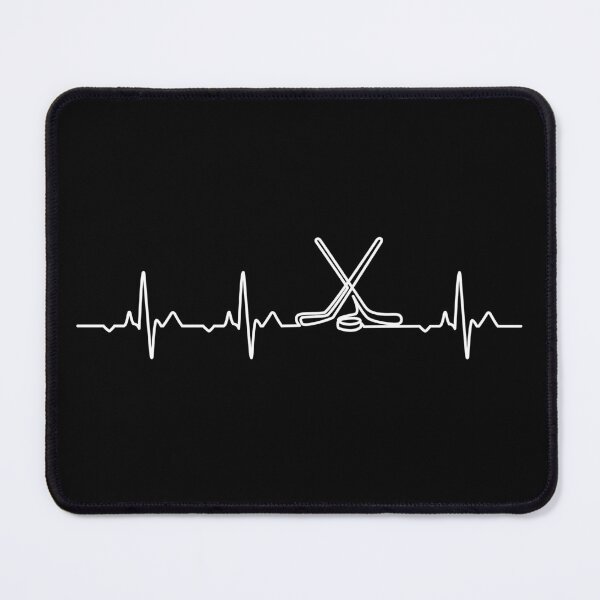 Item preview, Hockey Heartbeat - Hockey Player Gift designed and sold by clickbongski.