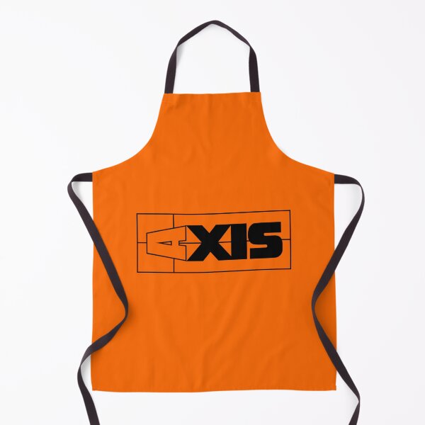 Item preview, Neon Orange Axis Boats Modern Logo designed and sold by ChristinasMess.